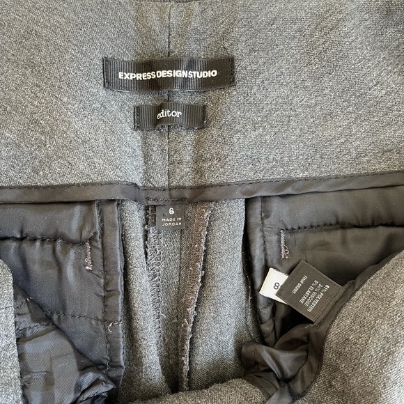 Fall (heavier) express winter slacks - gray - Picture 2 of 8